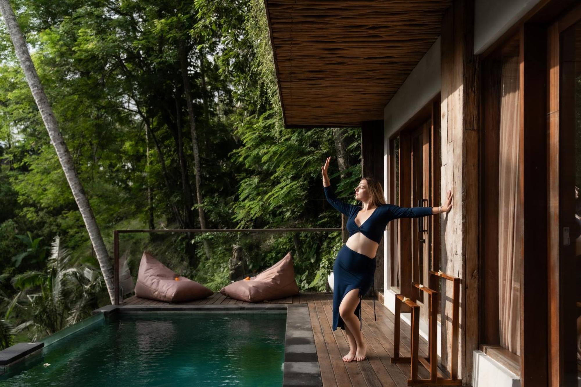Ubud Riverside Villa Eksteriør billede