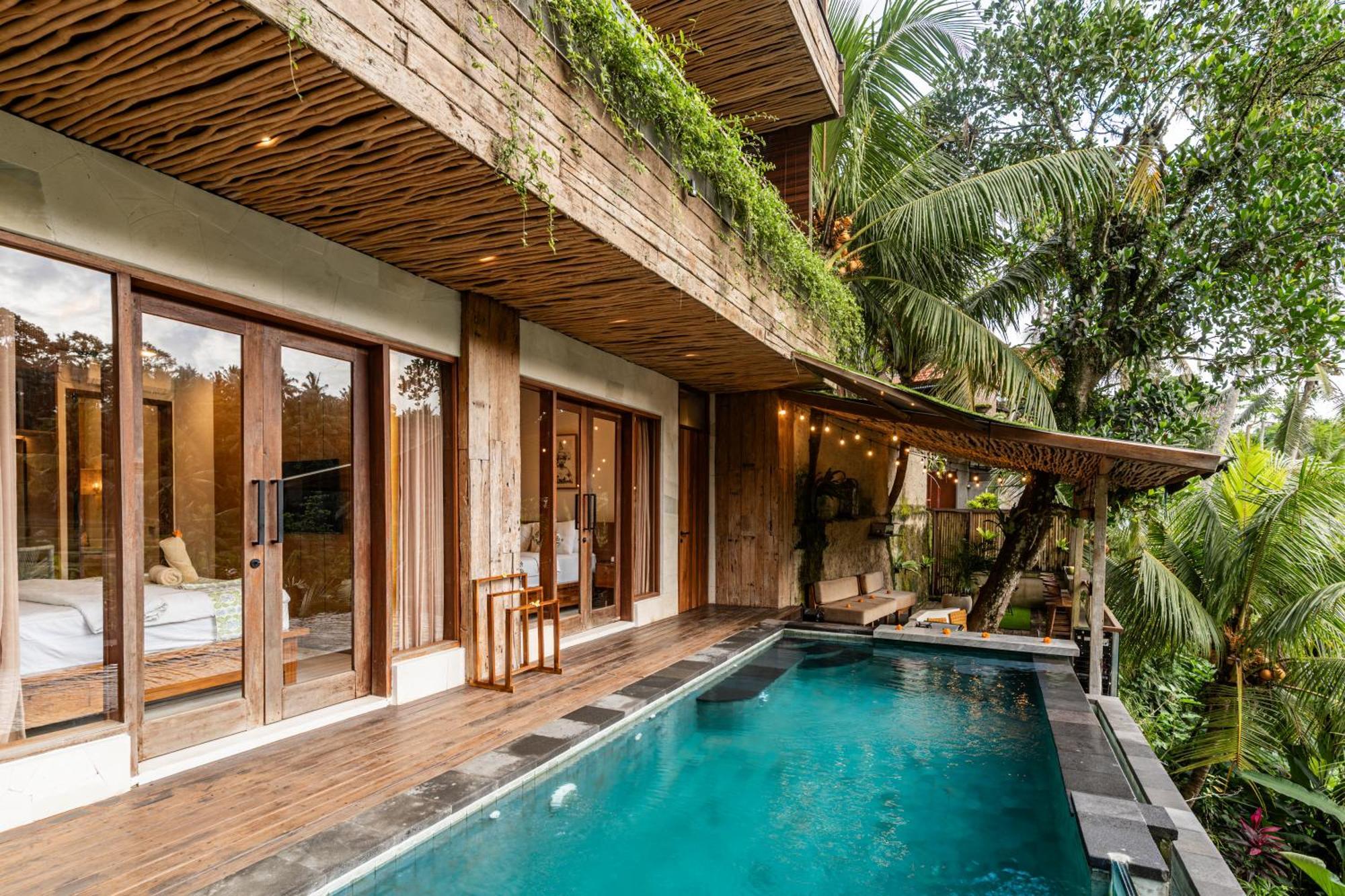 Ubud Riverside Villa Eksteriør billede