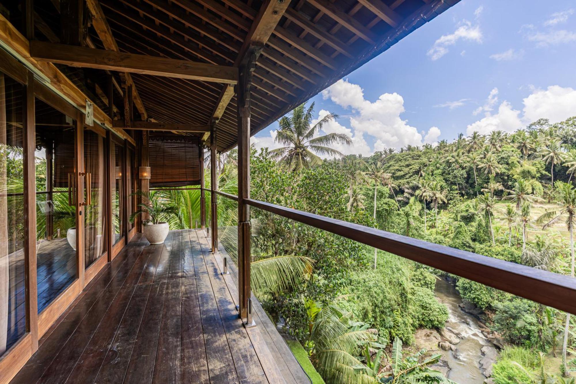 Ubud Riverside Villa Eksteriør billede
